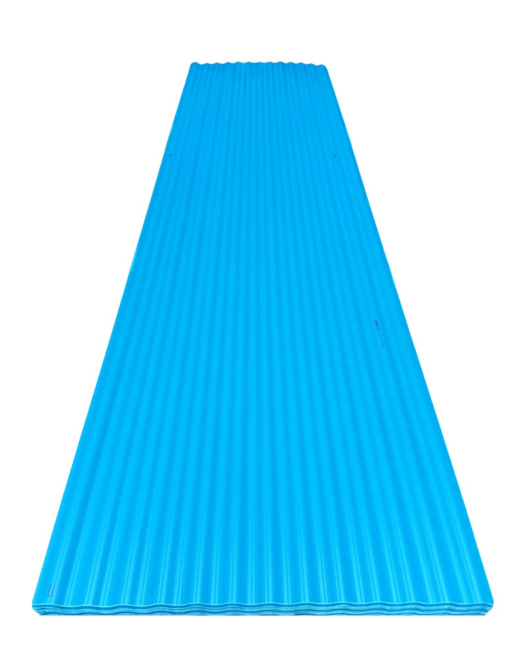 CUBIERTA TIPO ZINC UPVC AZUL - CUBIERTAS UPVC - TEJA UPVC TIPO ZINC | Building Innovation