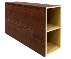LISTON PVC INTERIOR ESTRUCTURAL MADERA TEKA - LISTONES - LISTONES PVC INTERIOR ESTRUCTURAL | Building Innovation