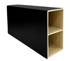 LISTON PVC INTERIOR ESTRUCTURAL EBANO MADERA - LISTONES - LISTONES PVC INTERIOR ESTRUCTURAL | Building Innovation