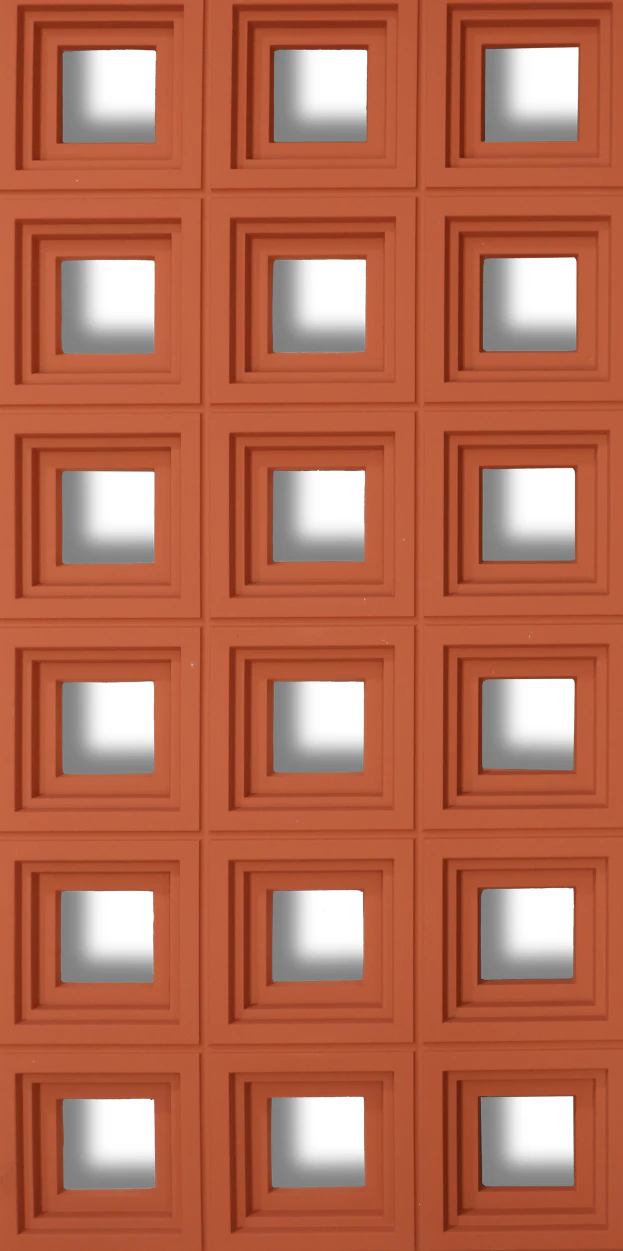 PARED ARQUNITEC RECUADROS COLONIAL 12-BRICK RED - PAREDES - PAREDES PU ARQUNITEC | Building Innovation