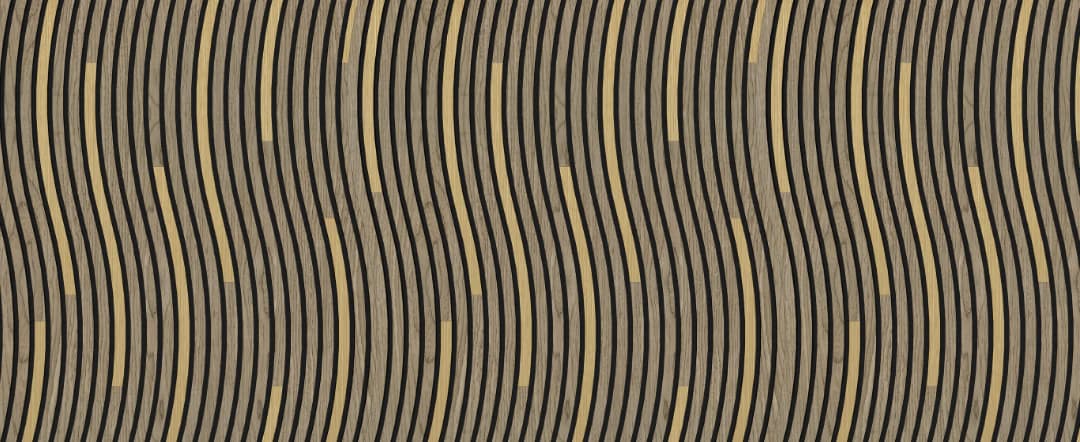 PANEL ACUSTICO TIPO 6 YELLOW OAK + BLACK OAK - PAREDES - PANELES ACUSTICOS | Building Innovation