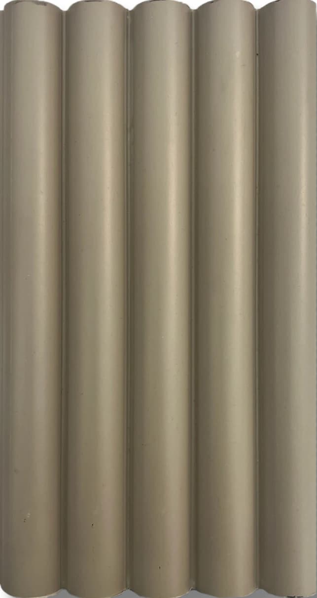 PANEL WPC REDONDO CREMA SELECTA NEW (24) - PANELES WPC Y ANGULOS - PANELES WPC REDONDOS | Building Innovation