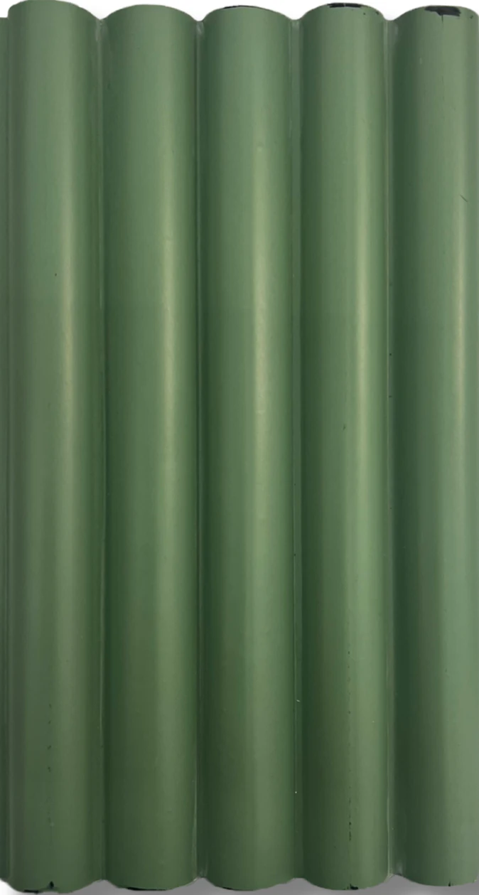 PANEL WPC REDONDO VERDE MENTA NEW(26) - PANELES WPC Y ANGULOS - PANELES WPC REDONDOS | Building Innovation