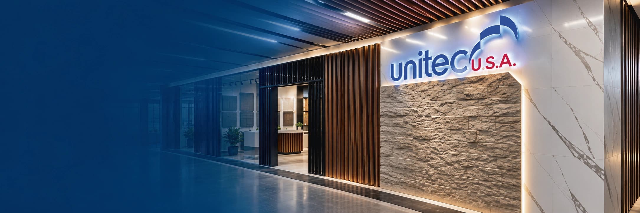 Showroom Unitec USA Design en Medellín IDEO
